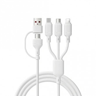 WIWU WI-C091 Stellar Καλώδιο Φόρτισης & Δεδομένων 3 σε 1 USB-A/USB-C σε Type-C, Micro USB & Lightning, 1.2m
