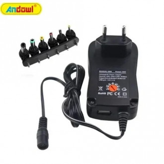 Andowl Universal Adapter AC/DC 45W