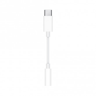 Apple Μετατροπέας USB-C male σε 3.5mm female MW2Q3ZM/A Λευκό