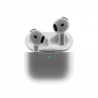 Apple AirPods 4 με MagSafe Charging Case και Active Noise Cancellation (USB-C) Λευκά