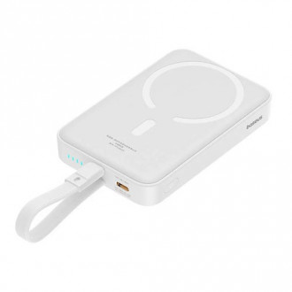 Baseus Mini MagSafe Power Bank 10000mAh 20W Power Delivery Λευκό