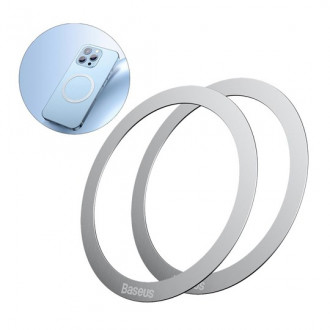 Baseus MagSafe Ring Halo Ασημί 2τμχ