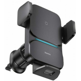 Baseus Wisdom Inductive Βάση Κινητού Αυτοκινήτου με Ρυθμιζόμενα Άγκιστρα Μαύρο