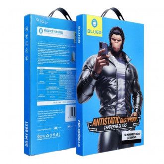Blueo 5D Strong HD Mr. Monkey Glass για Apple iPhone 18 Pro Max Μαύρο