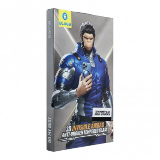 5D Mr. Monkey Glass - Apple iPhone 17 Pro Max black (Airbag Anti-broken)