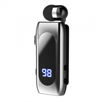 Borofone K55 In-ear Bluetooth Handsfree Ακουστικό Πέτου Μαύρο
