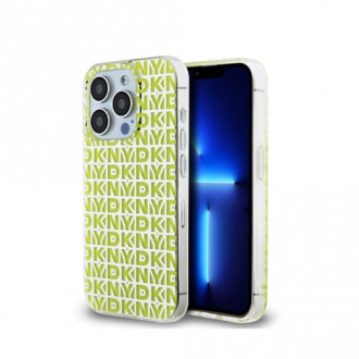 DKNY TPU Repeat Pattern Case Θήκη Σιλικόνης για iPhone 15 Pro Max Κίτρινο