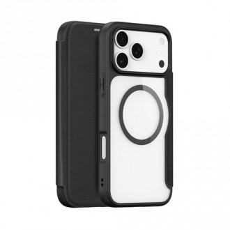 Dux Ducis Skin X Pro Wallet Σιλικόνης / Πλαστικό 0.5mm για iPhone 17 Pro Max Μαύρο