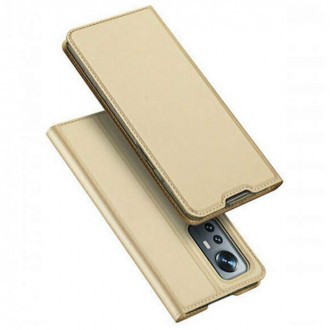 Dux Ducis Skin Pro Book Δερματίνης (Xiaomi 12 / 12X) Χρυσό