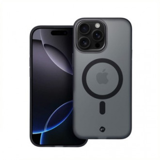 FORCELL F-PROTECT Levels, Dual Layer 4D technology, Military Drop-Test compatible with MagSafe for IPHONE 16 PRO MAX smoky black