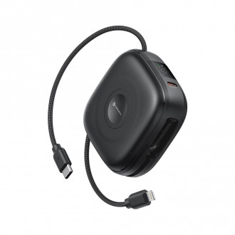 Forcell F-ENERGY F10K5 MagSafe Power Bank 10000mAh 22.5W Power Delivery / Quick Charge 3.0 Μαύρο