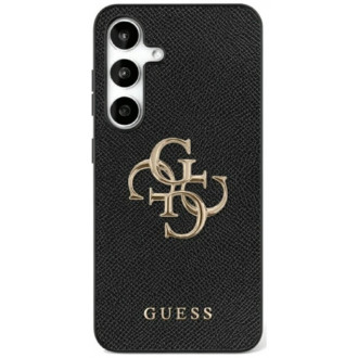 Guess 4G Logo Classic Logo Θήκη Δερματίνης για Samsung Galaxy S25 Ultra Μαύρο