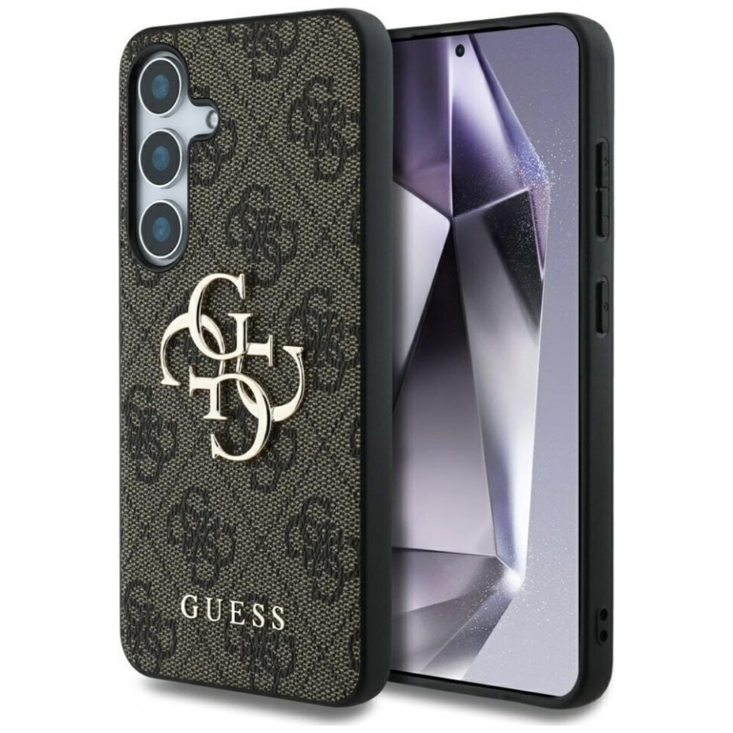 Guess 4G Logo Classic Logo Θήκη Δερματίνης για Samsung Galaxy S25 Plus Καφέ Guess 4G Logo Classic Logo Θήκη Δερματίνης για Samsung Galaxy S25 Plus Καφέ