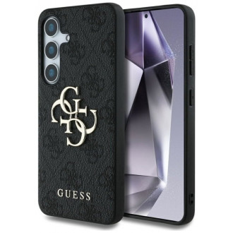 Guess 4G Logo Classic Logo Θήκη Δερματίνης για Samsung Galaxy S25 Plus Μαύρο