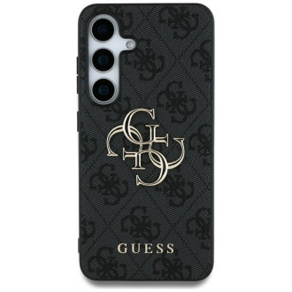 Guess 4G Logo Classic Logo Θήκη Δερματίνης για Samsung Galaxy S25 Ultra Μαύρο