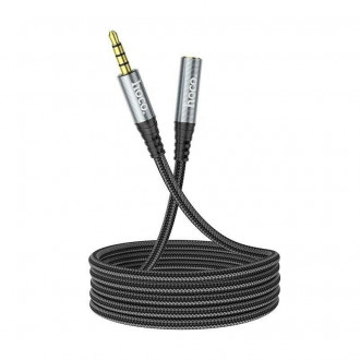 Hoco Καλώδιο 3.5mm male - 3.5mm female Μαύρο 2m UPA20