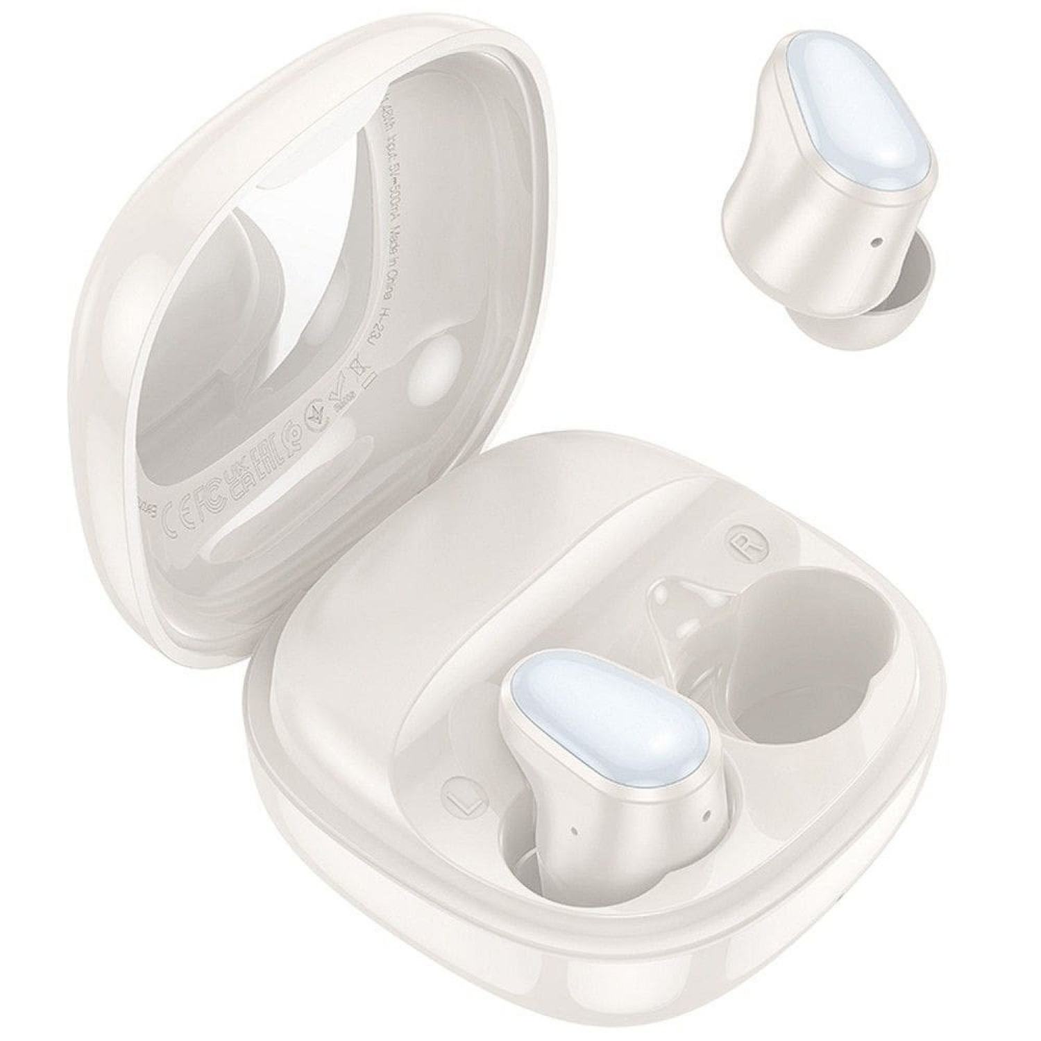 Hoco True Wireless Earbuds Ασύρματα Ακουστικά EQ13 Λευκό