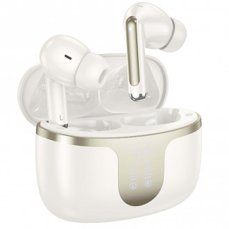 Hoco True Wireless Earbuds Ασύρματα Ακουστικά EQ10 Λευκό