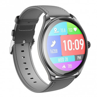 Hoco Y22 - Smartwatch με Δυνατότητα Κλήσεων και Οθόνη AMOLED Μαύρο