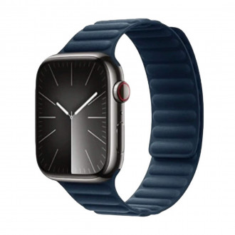 Hoco Λουράκι Υφασμάτινο Μαγνητικό για Apple Watch 1-10, SE, Ultra 1/2 Navy