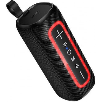 Hoco HC36 Brocade Sports Ηχείο Bluetooth 10W με Ραδιόφωνο και Διάρκεια Μπαταρίας έως 3 ώρες Μαύρο