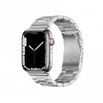 Hoco Limited Edition Λουράκι Ανοξείδωτο Ατσάλι για Apple Watch 42/44/45/49mm Ασημί