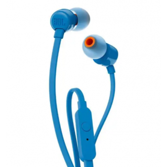 JBL T110e In-ear Handsfree Ακουστικά με Βύσμα 3.5mm Μπλε