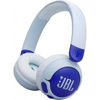 JBL JR320BT Ασύρματα / Ενσύρματα Παιδικά On Ear Ακουστικά με 50 ώρες Λειτουργίας και Quick Charge Μπλε