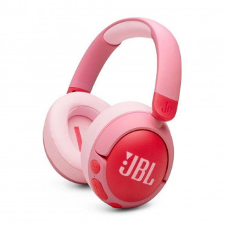 JBL Junior 470nc Ασύρματα / Ενσύρματα Παιδικά Over Ear Ακουστικά με 50 ώρες Λειτουργίας Ροζ