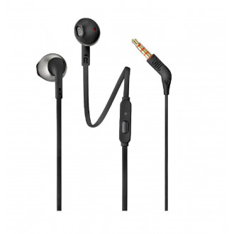 JBL Tune 205 Earbuds Handsfree Ακουστικά με Βύσμα 3.5mm Μαύρο