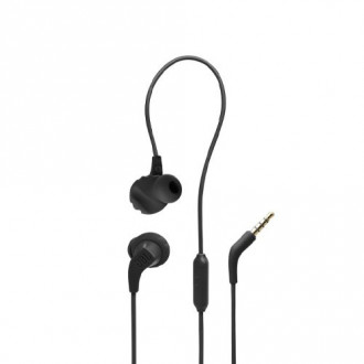 JBL Endurance Run 2 In-ear Ενσύρματα Ακουστικά με Αντοχή στον Ιδρώτα Μαύρο