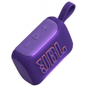 JBL Go 5 Αδιάβροχο Ηχείο Bluetooth 4.8W με Διάρκεια Μπαταρίας έως 10 ώρες Μωβ