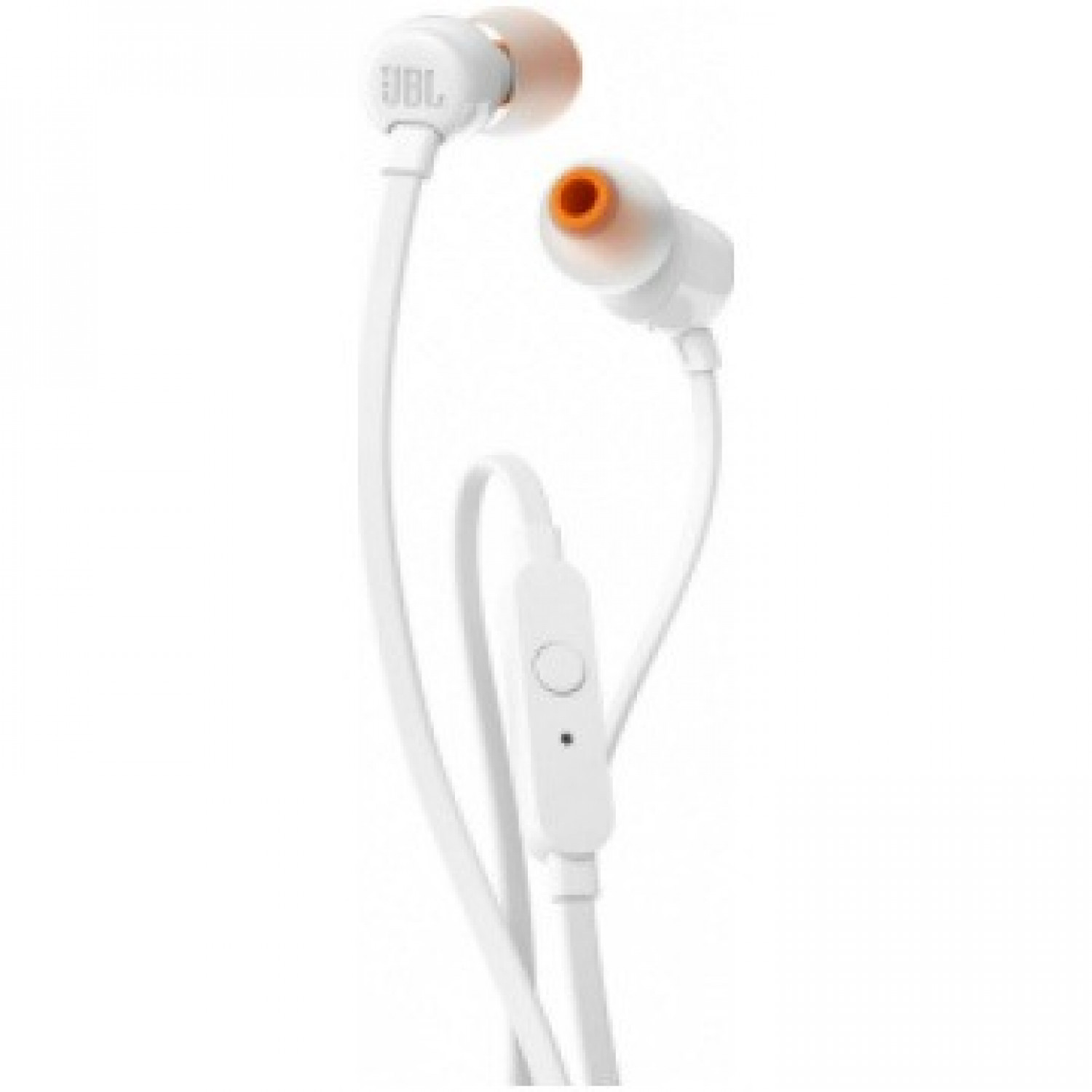 JBL T110e In-ear Handsfree Ακουστικά με Βύσμα 3.5mm Λευκό