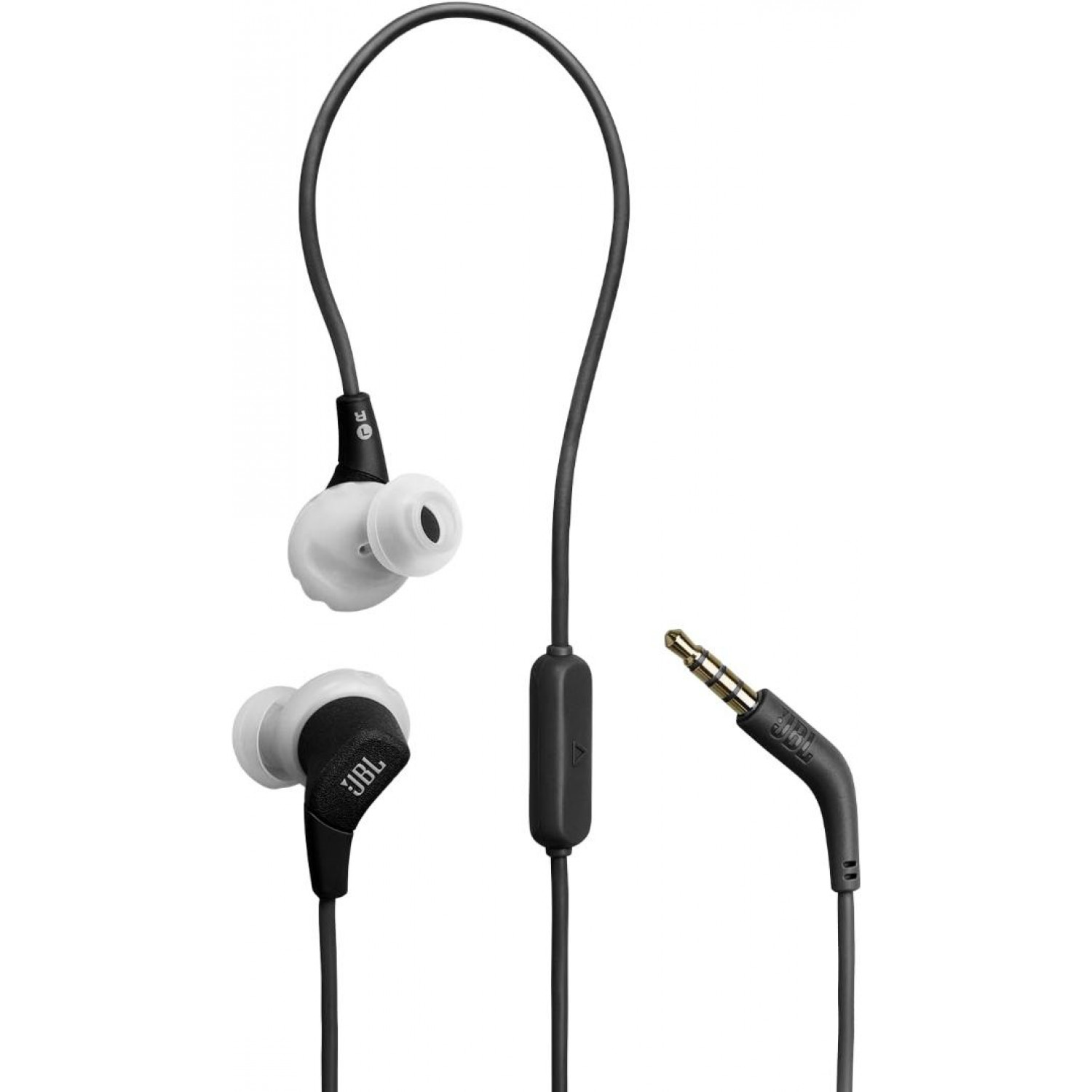 JBL Endurance Run 3 In-ear Handsfree Ακουστικά με Βύσμα 3.5mm Μαύρο