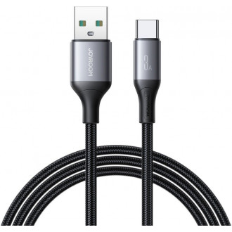 Joyroom S-A28 Flash USB 2.0 Cable USB-C male - USB-C 30W Μαύρο 1m