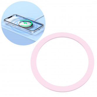 Joyroom JR-MAG-M3 Μεταλλικό Magnetic Ring για Κινητά Ροζ