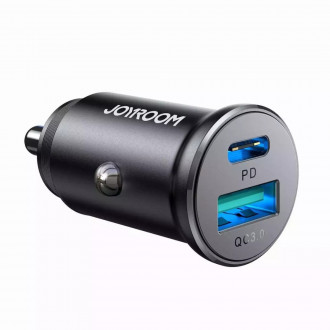 Joyroom Φορτιστής Αυτοκινήτου 30W 5A με μία Θύρα: 1xUSB Μαύρο