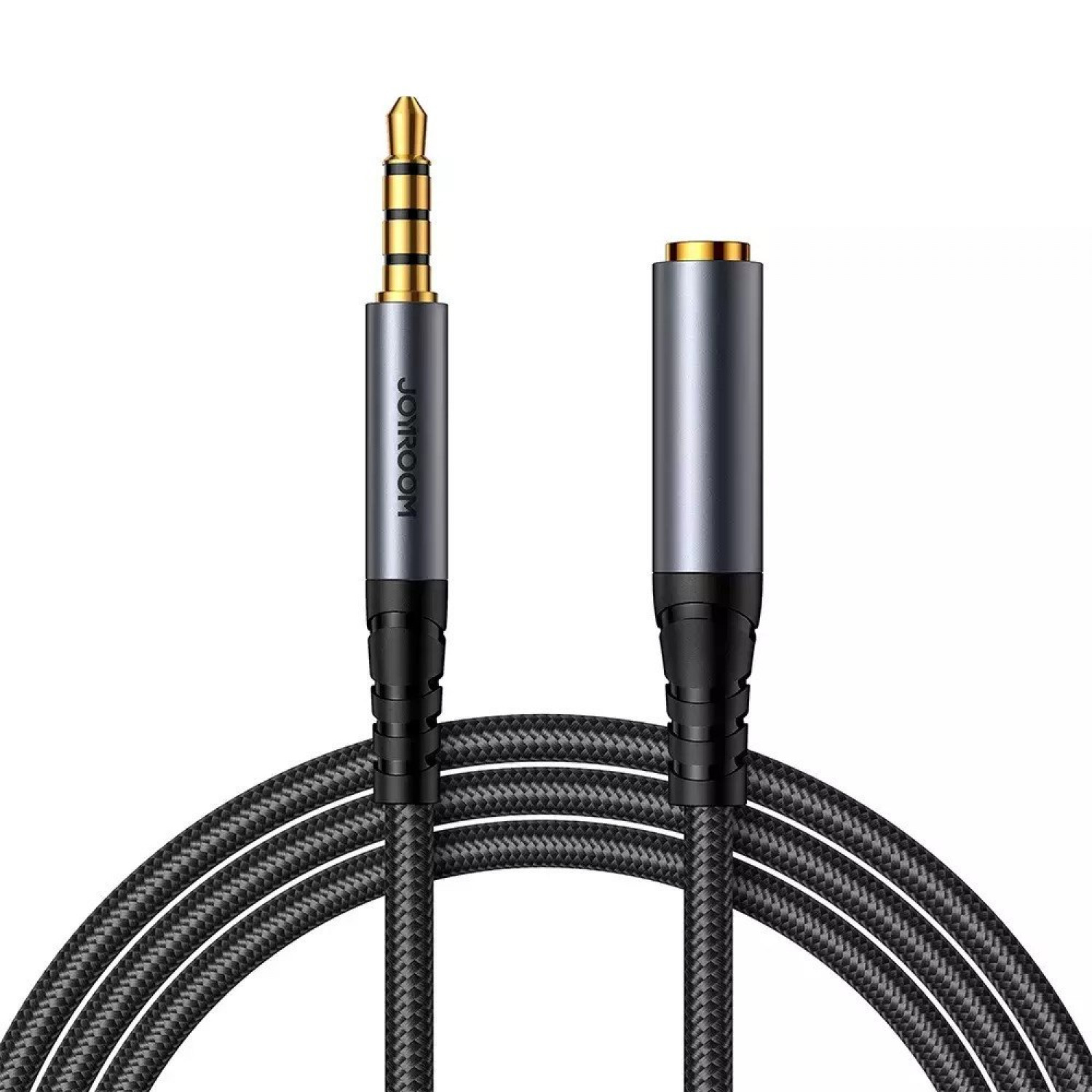 Joyroom SY-A09 Καλώδιο 3.5mm male - 3.5mm female Μαύρο 1.2m Joyroom SY-A09 Καλώδιο 3.5mm male - 3.5mm female Μαύρο 1.2m
