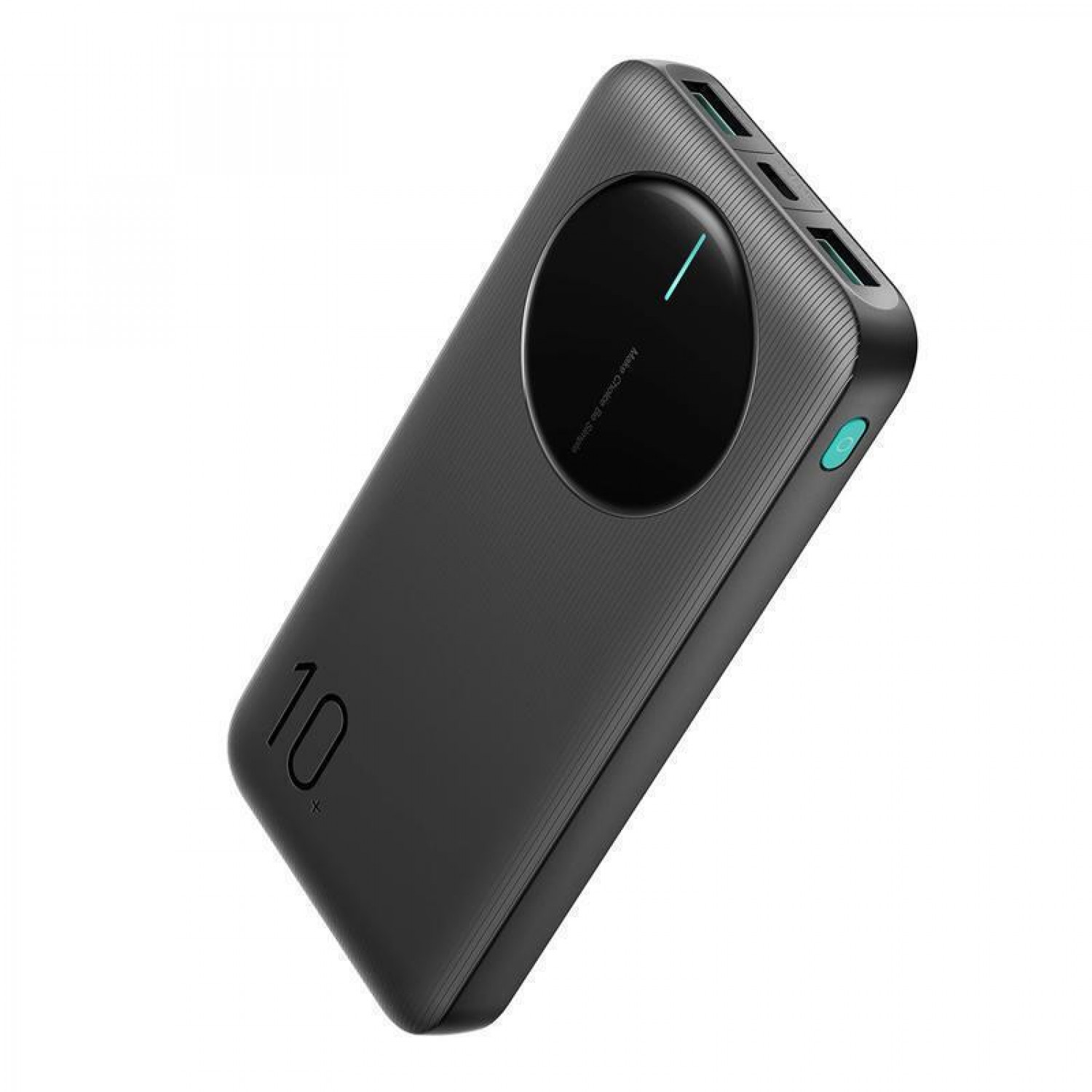 Joyroom JR-PBF12 Power Bank 10000mAh 12W με 2 Θύρες USB-A και Θύρα USB-C Μαύρο Joyroom JR-PBF12 Power Bank 10000mAh 12W με 2 Θύρες USB-A και Θύρα USB-C Μαύρο