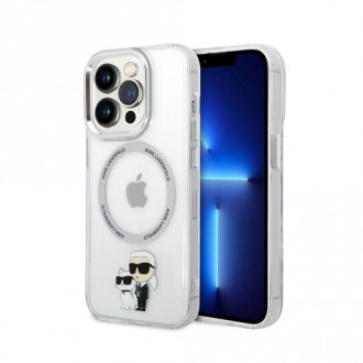 Karl Lagerfeld IML NFT Karl & Choupette Θήκη Σιλικόνης με MagSafe για iPhone 14 Pro Max Διάφανο