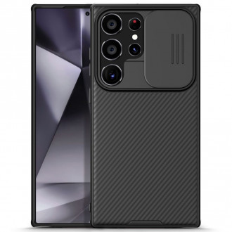Nillkin Camshield Pro Back Cover Πλαστικό 0.2mm για Samsung Galaxy S24 Ultra Μαύρο