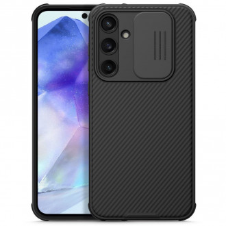 Nillkin Camshield Pro Back Cover Magnetic Πλαστικό 0.2mm για Samsung Galaxy A55 Μαύρο