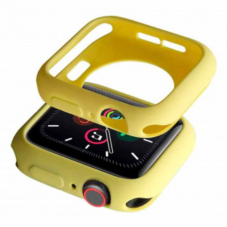 Θήκη Σιλικόνης για Apple Watch Series 42mm Κίτρινο