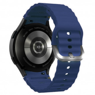 Λουράκι Σιλικόνης για Samsung Galaxy Watch 7/6/5/4/FE 47mm/46mm/45mm/44mm/43mm/42mm/40mm Blue