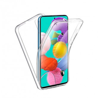 OEM Full 360 Θήκη Σιλικόνης για Xiaomi Redmi Note 13 4G Διάφανο