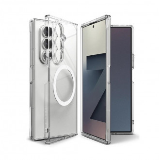 OEM Back Cover Πλαστικό / Σιλικόνης για Samsung Galaxy Z FOLD 7 Διάφανο με Magsafe