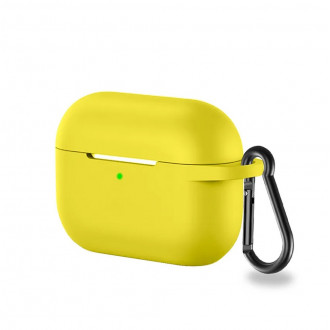 Siipro Θήκη Ενισχυμένης Σιλικόνης για Apple Airpods Pro 2 Κίτρινο