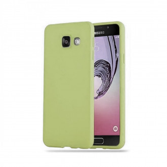 OEM Back Cover Θήκη Λεπτής Σιλικόνης Matte για Samsung Galaxy A3 2017 Λαχανί