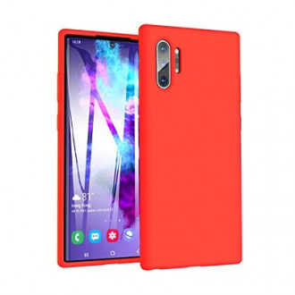 OEM Back Cover Θήκη Ενισχυμένης Σιλικόνης για Samsung Note 10 Plus Κοκκίνο