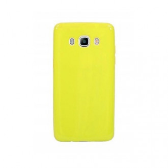 OEM Back Cover Θήκη Λεπτής Σιλικόνης Matte για Samsung Galaxy J5 2016 Κίτρινο